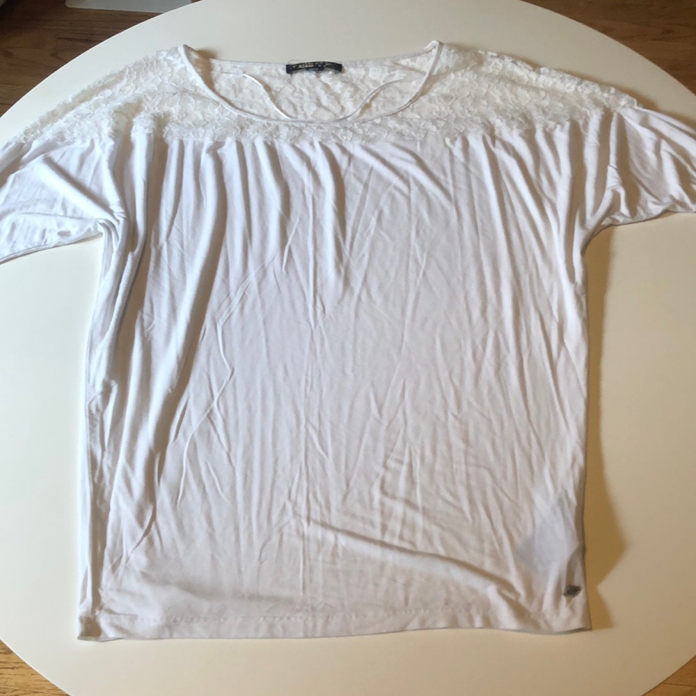 Guess white shirt